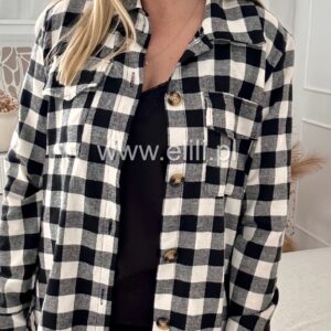 Alternative view of Koszula w krate biała