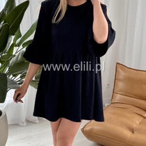 Alternative view of Sukienka Baby doll czarna