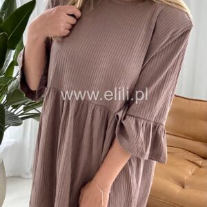 Alternative view of Sukienka Baby doll taupe