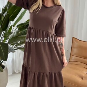 Alternative view of Sukienka Maja czekolada