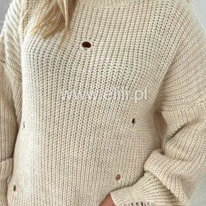 Alternative view of Sukienka sweterkowa Lui ecru