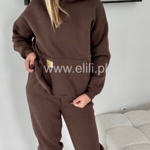 Alternative view of Komplet klasyk kaptur czekolada