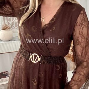 Alternative view of Sukienka Regina czekolada