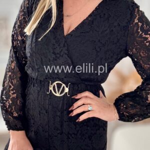 Alternative view of Kombinezon koronkowy czarny