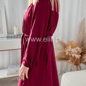 Alternative view of Sukienka Zelia bordo