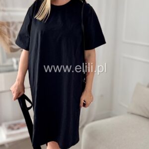 Alternative view of Sukienka Ilona plus size czarna
