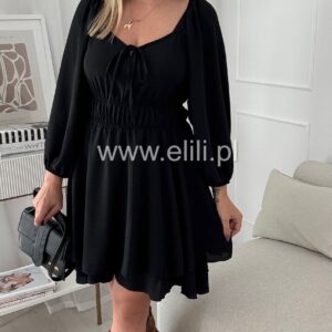 Alternative view of Kombinezon plus size - sukienka czarny