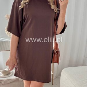 Alternative view of Sukienka Berry brąz